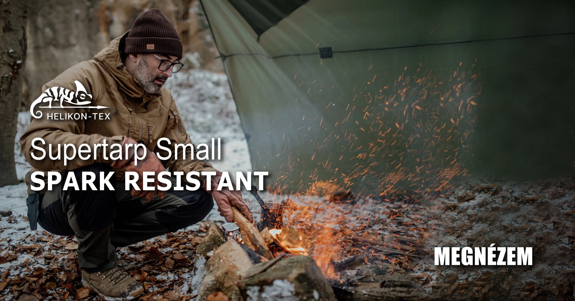 helikon-tex, helikon, póló, buschraft, outdoor,  tarp, ponyva, 