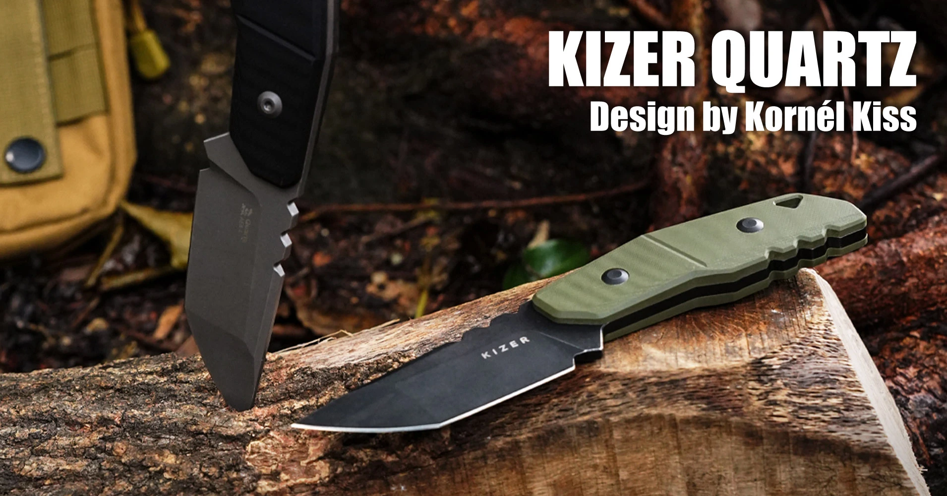 kizer, quartz, kiss, kornél, zsebkés, bicska, edc, folder