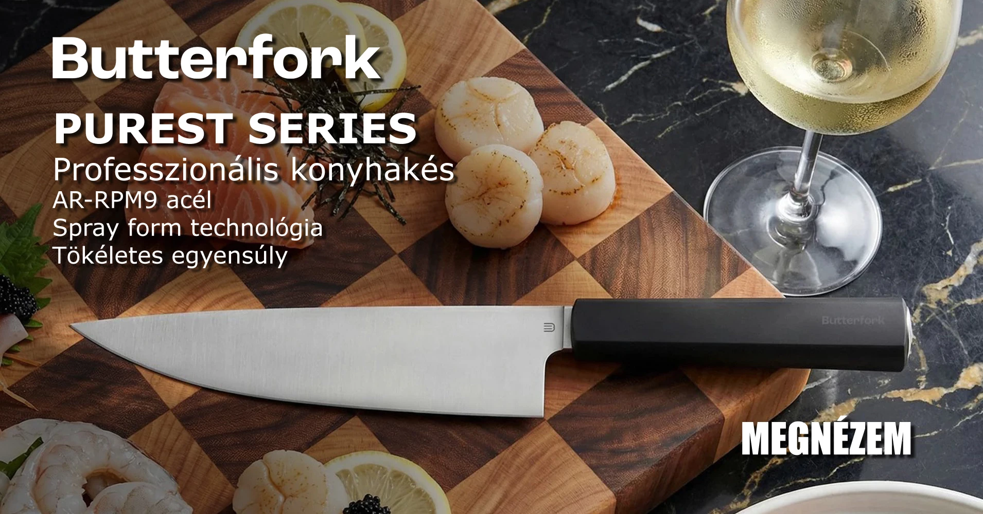butterfork, konyhakés, chef, szakácskés