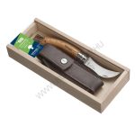 Opinel No.8 Gombászkés Rozsdamentes Acél - Tokkal