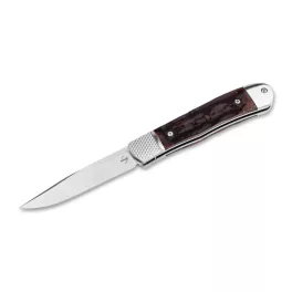 Böker Plus Hidden Release Trapper Appaloosa Bone