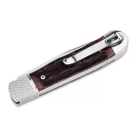 Böker Plus Hidden Release Trapper Appaloosa Bone