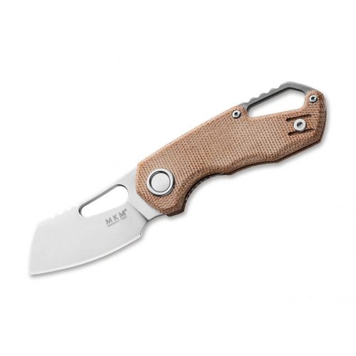 MKM Isonzo Micarta Natural Cleaver