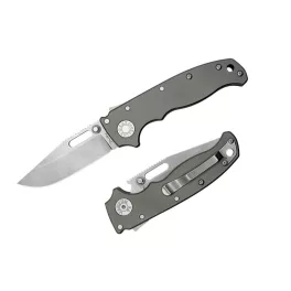 Demko Knives AD20.5 - Clip Point - 20CV - Titanium