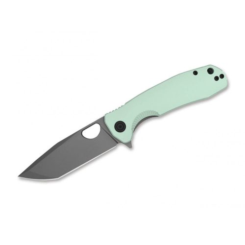 Honey Badger Tanto Medium Black DLC Jade G10