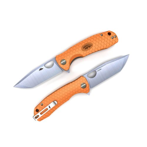 Honey Badger Tanto 14C28N Medium Orange