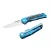 LionSteel Q4ttro - Titanium Blue Carbon Fiber