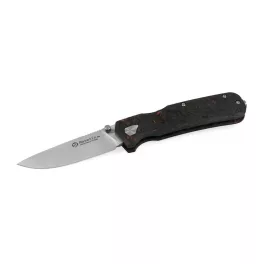 Maserin Pulse Drop Point FatCarbon Dark Matter Black/Orange