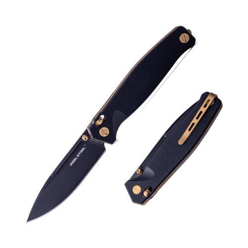 Real Steel Huginn Tactical G10 Black/Gold