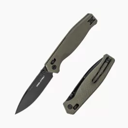Real Steel Huginn Compact G10 OD Green