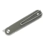 Real Steel Iris Front Flipper G10 OD Green