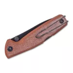 Real Steel Yak Scandi Grind Micarta Natural
