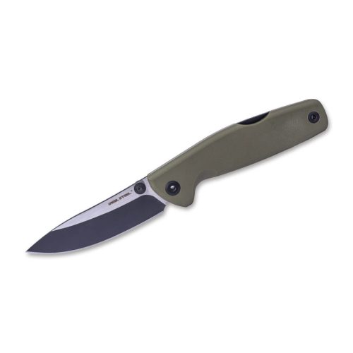 Real Steel Yak Flat Grind G10 OD Green