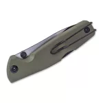 Real Steel Yak Flat Grind G10 OD Green