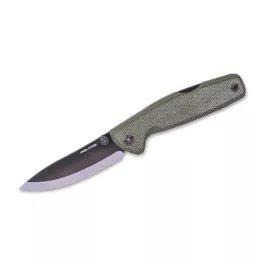 Real Steel Yak Scandi Grind Micarta Green