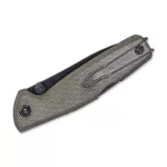 Real Steel Yak Scandi Grind Micarta Green