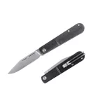 Real Steel Real Barlow RB-1 Clip Point Black ABS