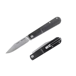 Real Steel Real Barlow RB-1 Clip Point Black ABS