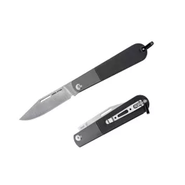 Real Steel Real Barlow RB-3 Clip Point Black
