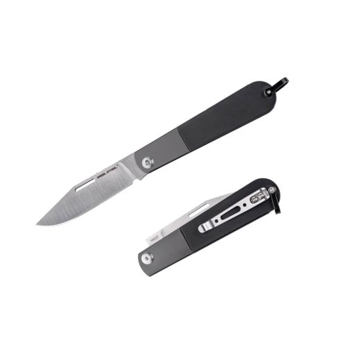Real Steel Real Barlow RB-3 Clip Point Black