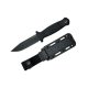 Demko Knives Armiger 4 - Clip Point - 80CrV2 - Black