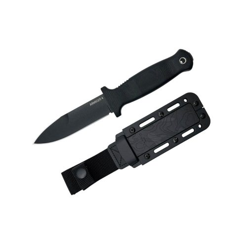 Demko Knives Armiger 4 - Spear Point - 80CrV2 - Black
