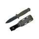 Demko Knives Armiger 4 - Spear Point - 80CrV2 - OD Green