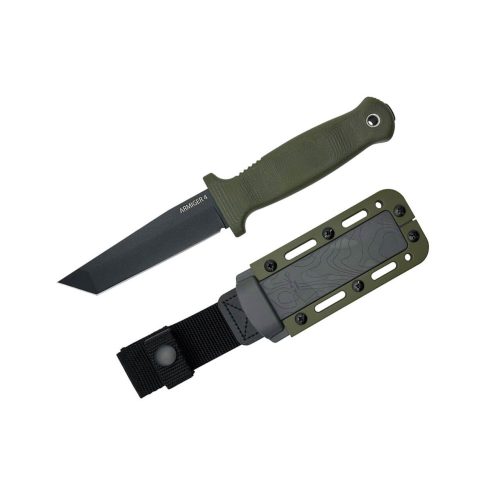 Demko Knives Armiger 4 - Tanto - 80CrV2 - OD Green