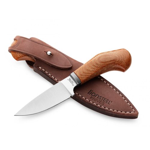 LionSteel Willy Micarta Natural