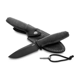 LionSteel Acha Micarta Black PVD