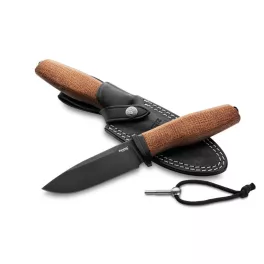 LionSteel Acha Micarta Natural PVD