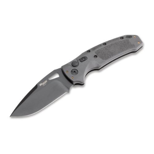 SIG Sauer by Hogue K320A Nitron Drop Point - Black/Gray