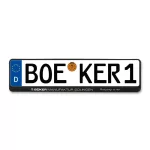 Böker Rendszámtartó