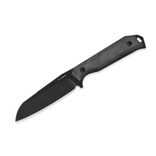 Kizer Begleiter Fix Sheepsfoot CPM 3V Micarta All Black