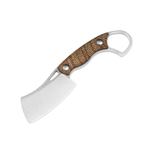 Kizer Little Rhino AEB-L Burlap Micarta