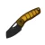 Kizer Hornet Bee Belly Hollowed-out Handle - Yellow