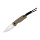 Kizer Drop Bear Fix Clip Point AEB-L Tan G10