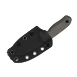 Kizer Drop Bear Fix Sheepsfoot S45VN Gray Green Micarta