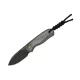 Kizer Drop Bear Fix Drop Point S45VN Black Micarta