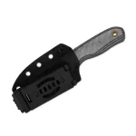 Kizer Drop Bear Fix Drop Point S45VN Black Micarta