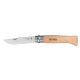 Opinel No.8 rozsdamentes acél (Sandvik) bicska