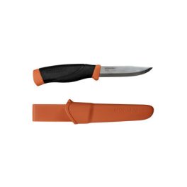 Mora Companion Heavy Duty Burnt Orange - Stainless Steel