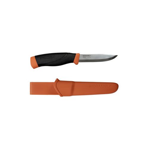 Mora Companion Heavy Duty Burnt Orange - Stainless Steel