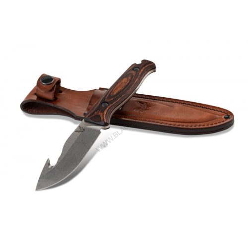 Benchmade 15004 - Saddle Mountain Skinner Guthook - Wood