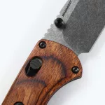 Benchmade 15090 SlipRidge - Dark Stabilized Wood