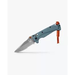 Benchmade 18065 Mini Adira Serrated - Depth Blue
