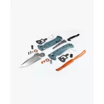 Benchmade 18065 Mini Adira Serrated - Depth Blue