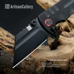 Artisan Cutlery Proponent Subsize All Black G10