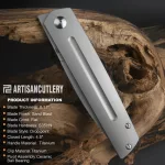 Artisan Cutlery Sirius - Titanium