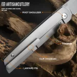 Artisan Cutlery Sirius - Titanium